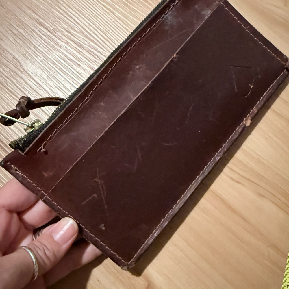 Elegant Brown Leather Wallet